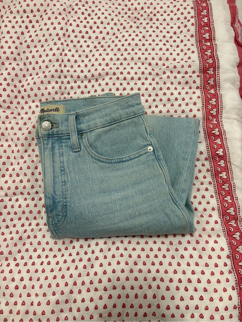 Madewell Wide Leg Petite Jeans
